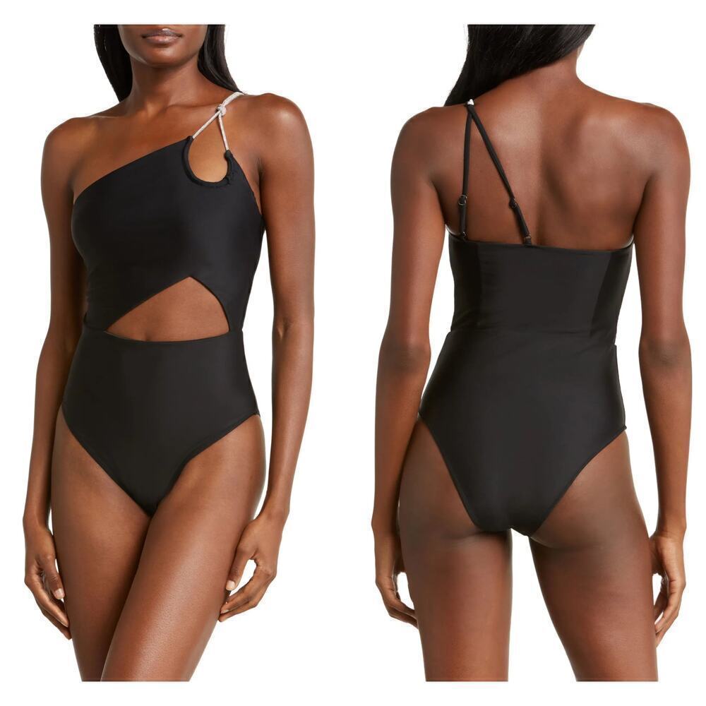 NEW Ramy Brook India One-Shoulder One-Piece Swimsuit Size XXL